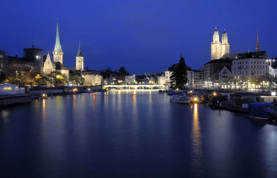 Stadtansicht von Zürich